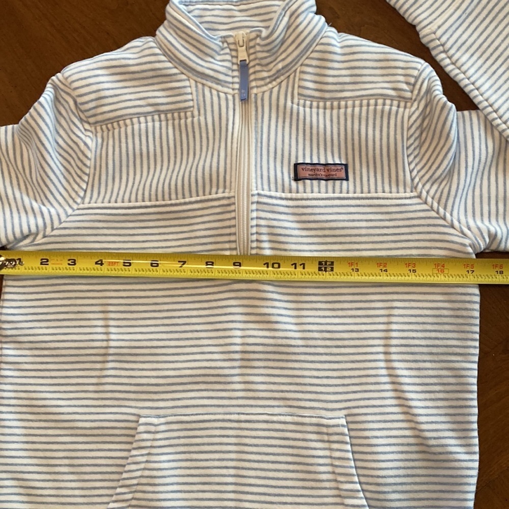 VINEYARD VINES Long Sleeved 1/4 Zip Shep Shirt - size womens XXS - Picture 12 of 15